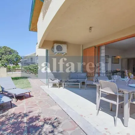 Marco Polo, 3 Camere, Clima, Giardino E Posto Auto, A 50 M Dal Mare! By Alfareal 公寓 *